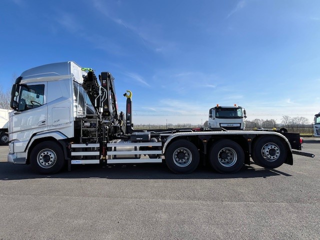 DAF XF 430 FAW + crane + hooklift_2