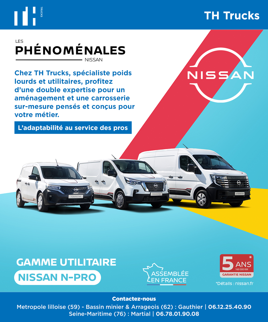 Mois de l'utilitaire Nissan chez TH Trucks